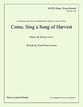Come, Sing a Song of Harvest SATB choral sheet music cover